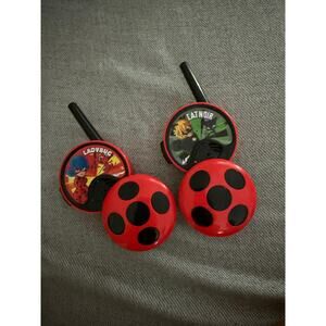 Miraculous Ladybug & Cat Noir Walkie Talkies – Kids Toy Set (2 Units)
